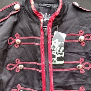 Blacklist Gothic Steampunk Military Jacket